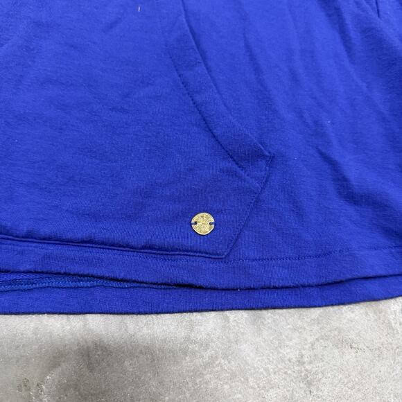 Lilly Pulitzer Luxletic Cassi Popover Womens Blue Size Small Long Sleeve 006207 - Picture 4 of 8